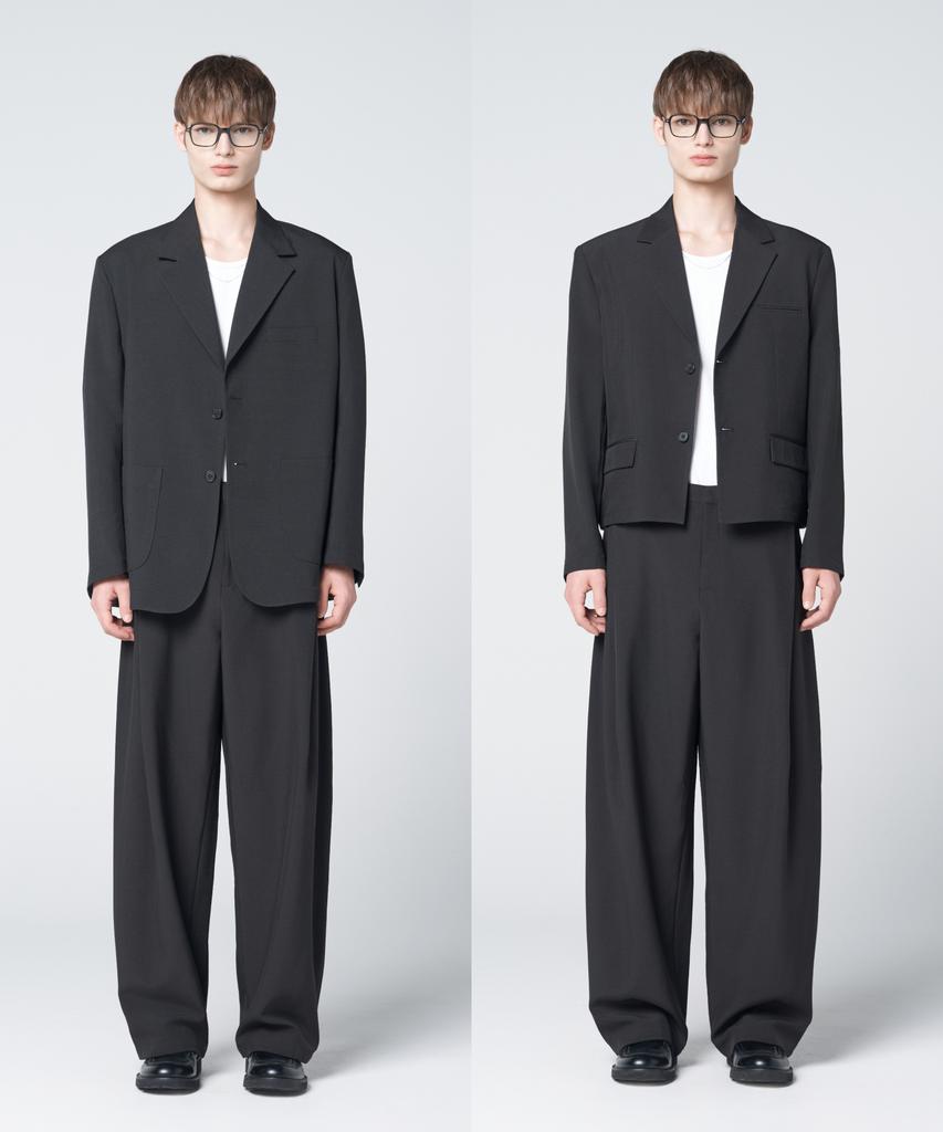 Hyoji Ss Washable Modular Setup Suit ( S01-Black ) [ Set ]
