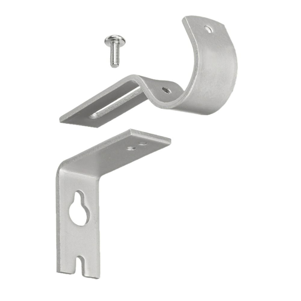 Heavy Duty Durable Curtain Rod Support Curtain Rod Bracket Window Hardware Curtain Rod Holder