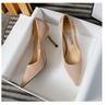 Elegant Pointed-Toe Nude High Heels for Women - 2025 Spring & Autumn Collection