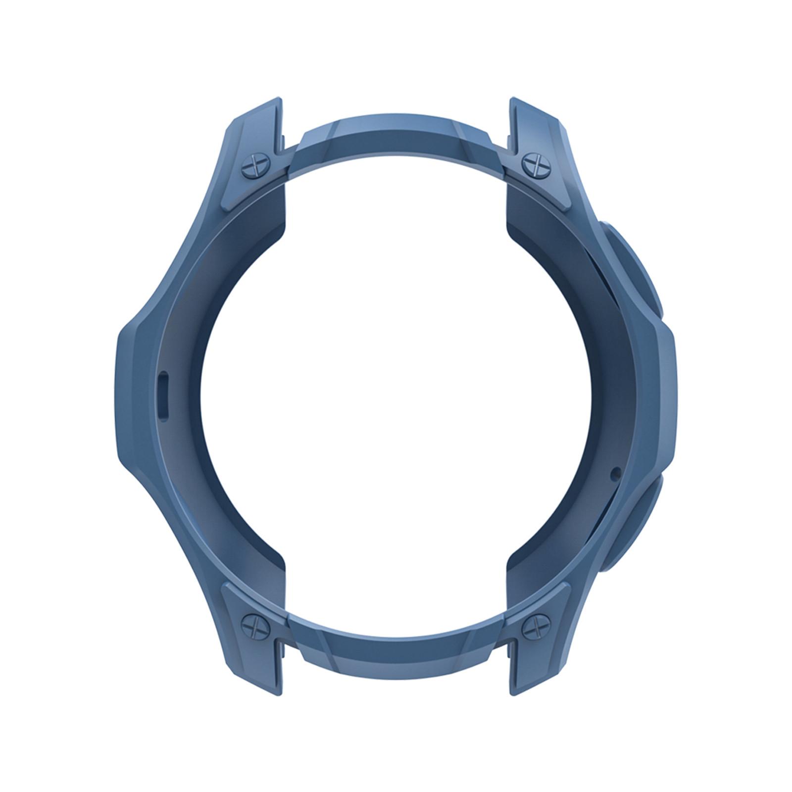 

Для часов Gear S3 Защитный чехол TPU Three Proof Case Galaxy Watch 46 мм тёмно-синий