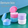 Compact Denture Cleaning & Storage Box with Filter Net