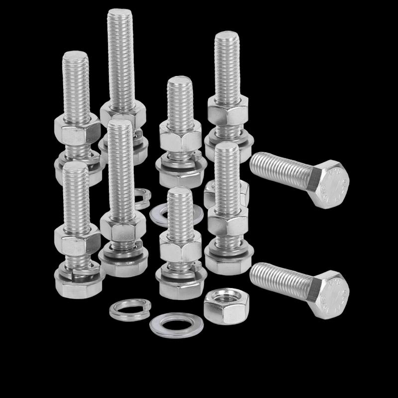 YFB316L Stainless Steel Hex Bolt and Nut Set