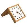 Corner Wall Clock Wood Double Sided Wall Watch Luxury Aesthetic Modern Clocks Silent Elegant Decorative Living Room Watches