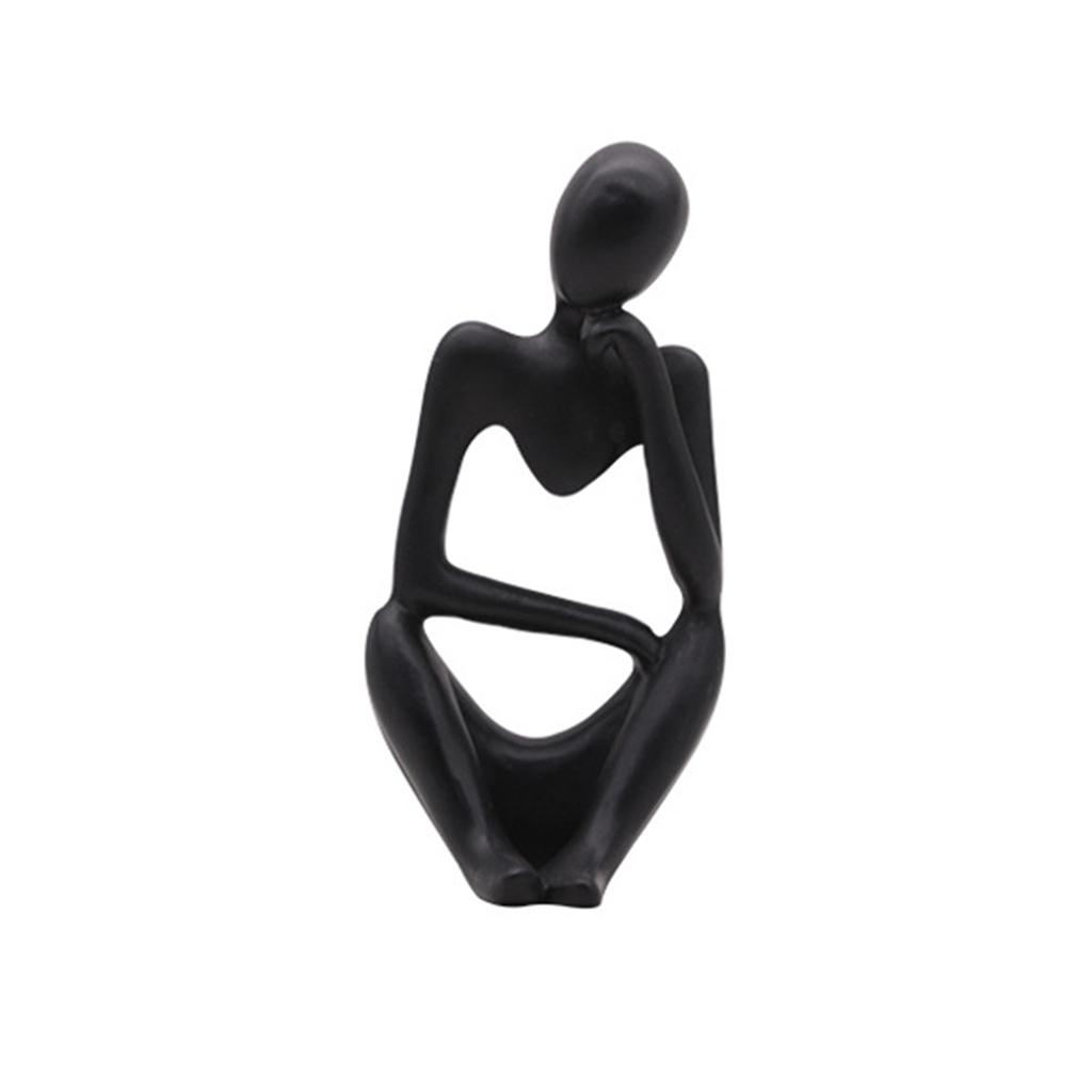 Modern Minimalist Luxury Decorative Ornament Abstract Creative Mini Figurine for Living Room Home Decoration