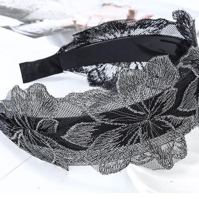 Wash Face Mesh Summer Korean Style Hair Hoop Wide Edge Headband Women Hair Hoop Mother Headdress