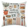New American-style Linen Pillowcase for Holiday Decoration and Car Cushion Cover