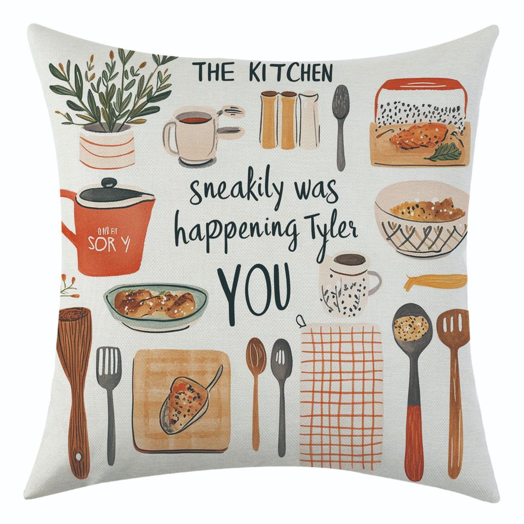 New American-style Linen Pillowcase for Holiday Decoration and Car Cushion Cover