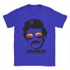 Magnum PI T-shirt Unisex Cotone Puro Maglietta Originale Girocollo T-Shirt Manica Corta Abbigliamento Classico