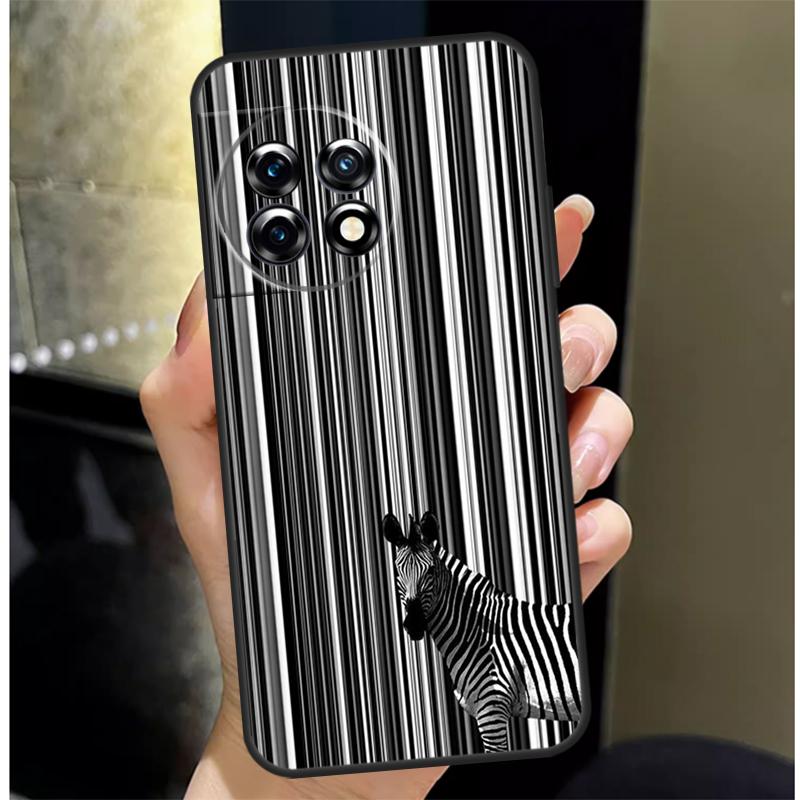 Zebra Cover For OnePlus Nord 4 CE 3 2 Lite N30 N20 N10 OnePlus 13 12 11 10 Pro 10T 8T 12R 13R Case