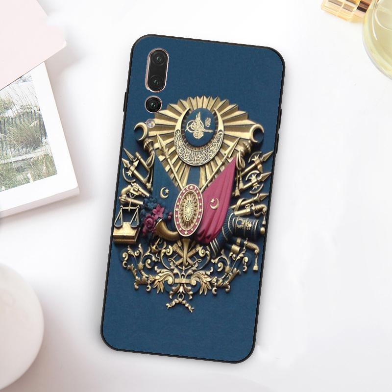 Osmanisches Reich Wappen Für Huawei Nova 11 10 9 SE Y70 Y60 Y90 Y61 Y91 Y73 Y72 12i 11i 8i P30 P40 Lite P60 Pro Hülle