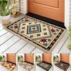 Retro Persian Welcome Doormat, Washable Indoor and Outdoor Carpet, Home Decoration, Bedroom and Corridor Floor Mat