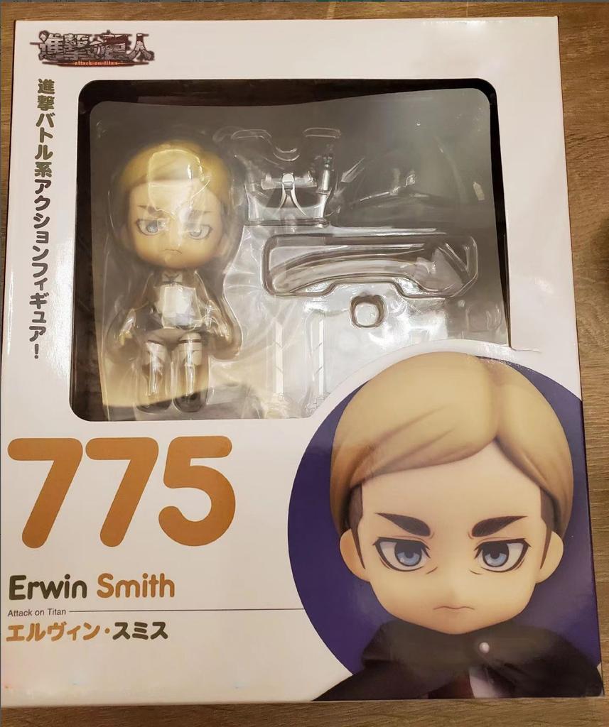 Attack on Titan Levi Ackerman Anime Modell #375 Eren Yeager Actionfigur Mikasa Ackerman Figur Samlarobjekt Modell Docka Leksaker