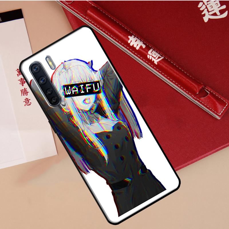 Anime Waifu Girl Case For Oppo A78 A38 A80 A60 A40 A18 A98 A58 A96 A76 A16 A94 A74 A54 A15 A17 A57 A77 A5 Pro