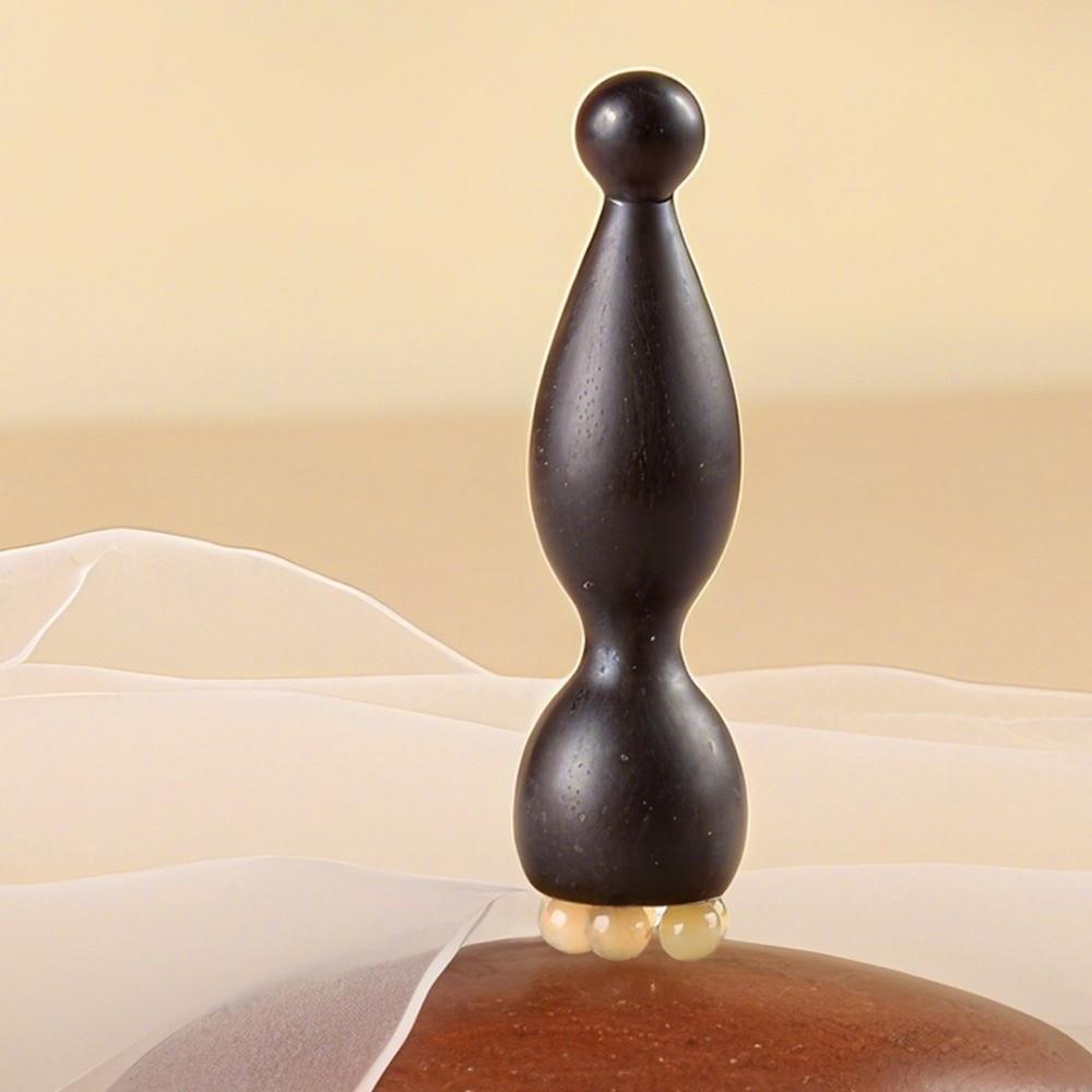 Five Beads Design Eye Massage Stick Reduce Puffiness Guasha Face Massager Tool  Eye SPA