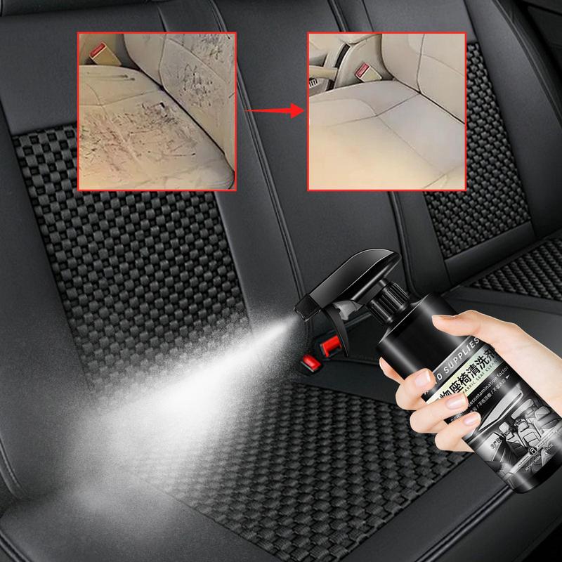 Fabric Car Seat Cleaner 500ml Deep Cleaning User Friendly Stain Remover Auto Interior Cleaner Car Detailing Kit For Trunk Mats