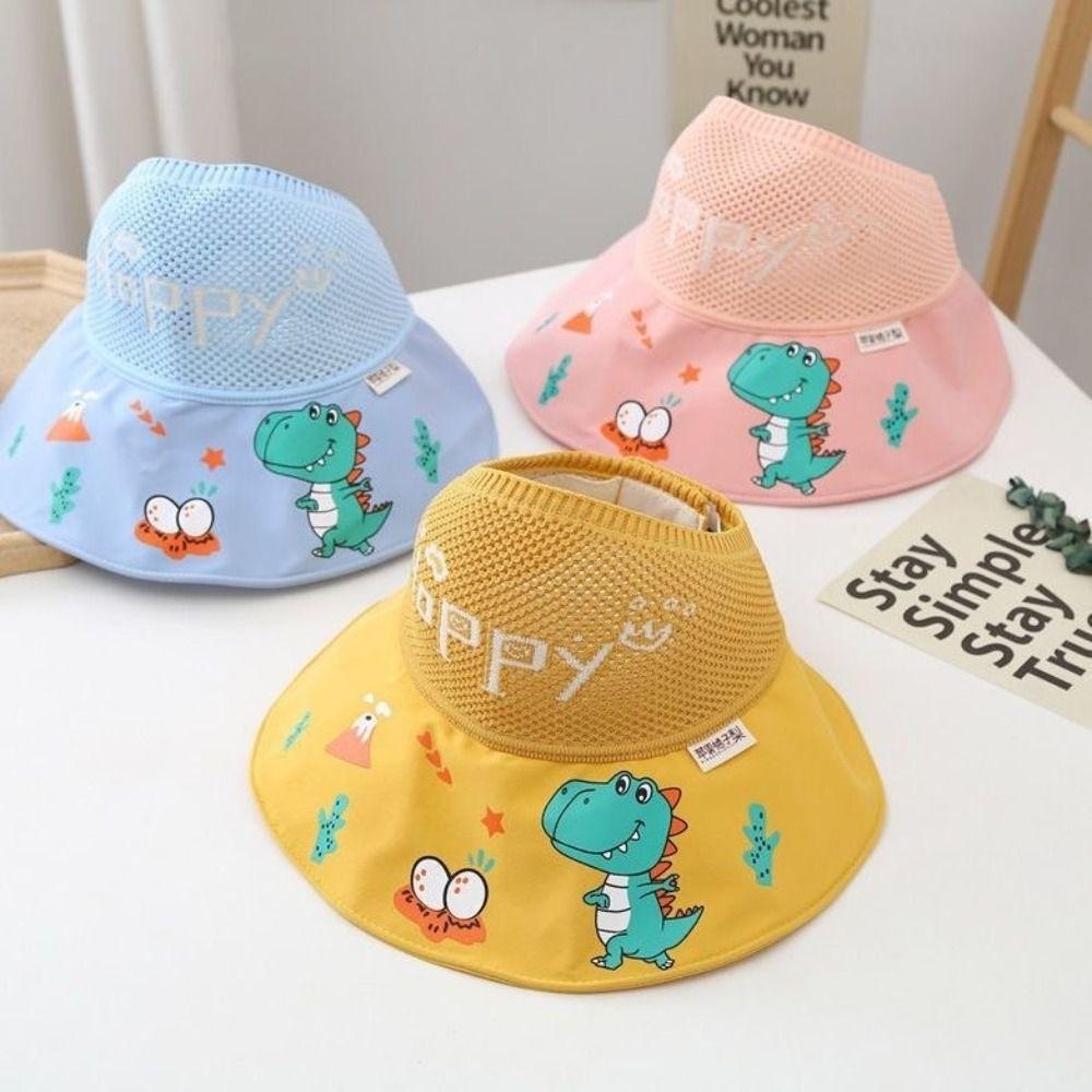 

Wide Brim Summer Baby Sunhat Empty Top Kids Beach Cap Lovely Children Sun Hat Summer