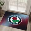 Blackburn Rovers Football Design Crystal Velvet Carpet Cozy Non?Slip Printed Rug For Bedroom Living Room Entrance