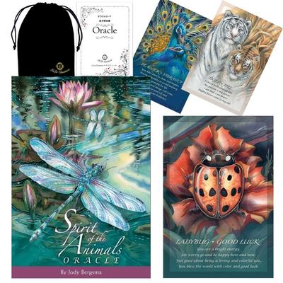 Spirit of the Animals Oracle Cards, Tarot Cards, and Japanese Instructions Included, by Lulucouture [Authentic]