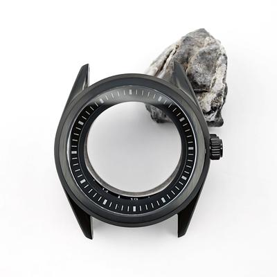 39.5mm Sapphire Glass Watch Case / Metal Strap for NH35 NH36 Movement Modified Stainless Steel Cases Diving Watches Accessories
