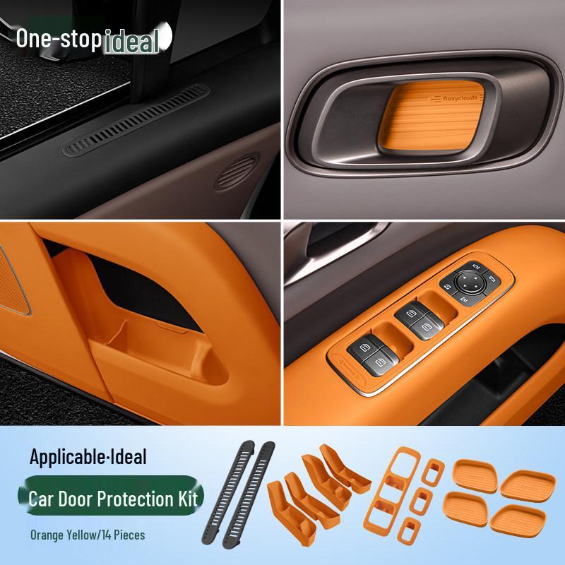 Ideal I6i8 Front Door Air Vent Silicone Cover – Car Interior Decoration & Protective Accessory