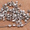 Mixed 25pcs Designer Charms Pendants Flowers Heart BFF Skull Alloy Charms Beads For DIY Jewelry Making Bracelets & Bangles