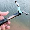 Quick Installation Clip Mount Stand Rack Aluminum Lock Rod Device Fishing Rod Holder Fishing Rod Bracket Fishing Gear