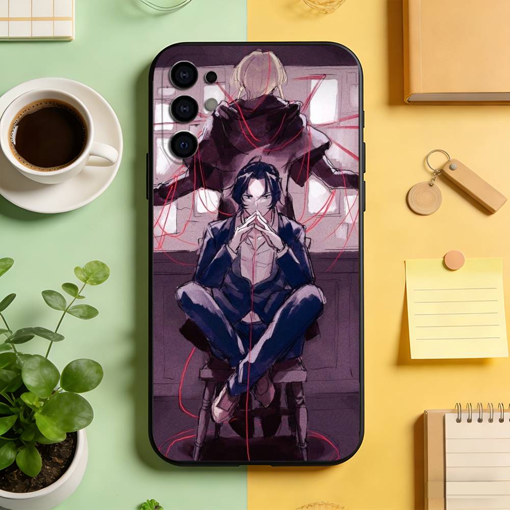 Yuukoku no Moriarty  Phone Case Black Silicone Soft For Samsung S25,S24,S21,S22,S23,S30,Ultra,S20,Plus,Fe,Lite