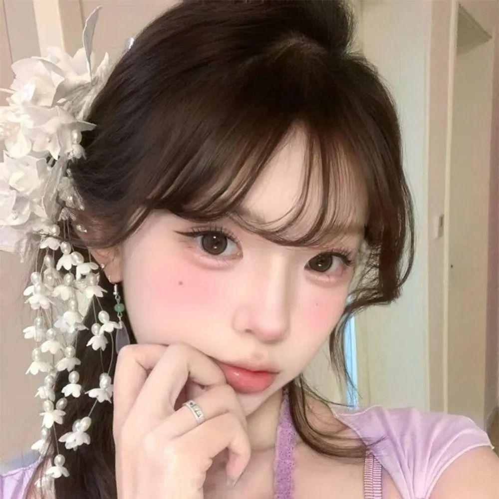 New Chinese Style Tassel Side Clip Luxury Duckbill Clip Exquisite Side Clip  Bridal Headwear