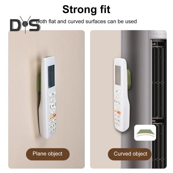4 Pairs Magnetic Remote Control Holder Easy To Install Self-Adhesive Wall Mount Remote Control Organizer