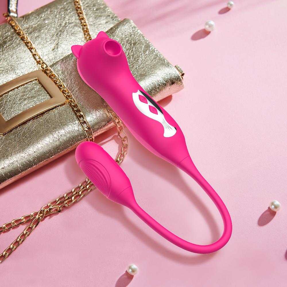 Výkonný klitorisový přísavka na bradavky Vibrátor pro ženy Sexuální hračky stimulátor klitorisu Zboží pro dospělé Ženy