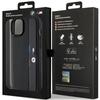 BMW Bmhcp15M23Pupvk Iphone 15 Plus / 14 Plus 6.7 Schwarz/Black Hardcase Perforierte Dreifarben-Linie