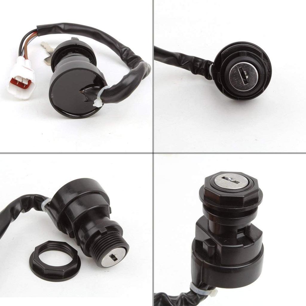 Ignition Key Switch for Yamaha Kodiak 400 YFM400 2WD 4WD 1999 2000 2001