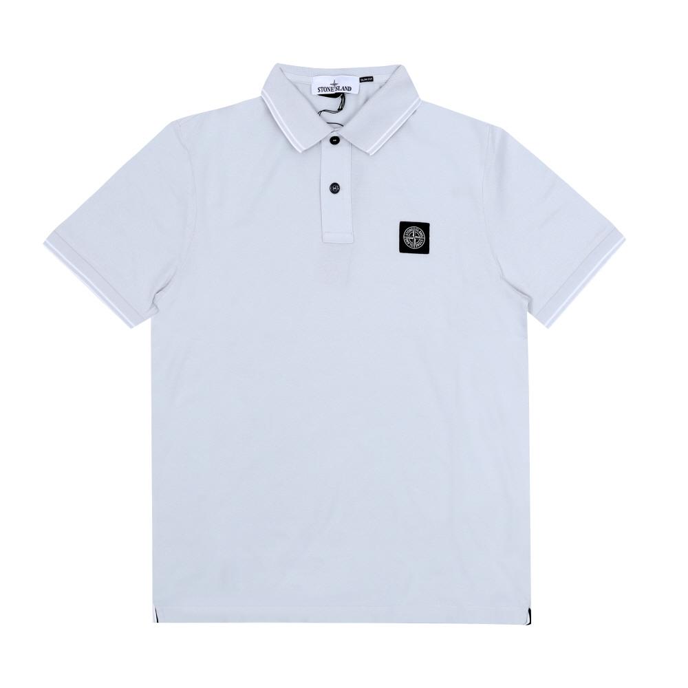 STone ISland Men S ShorT Sleeve T ShirT Mini Wappen Logo paTch l1S152200010 L1S152200010 S0018 V0041 (M)