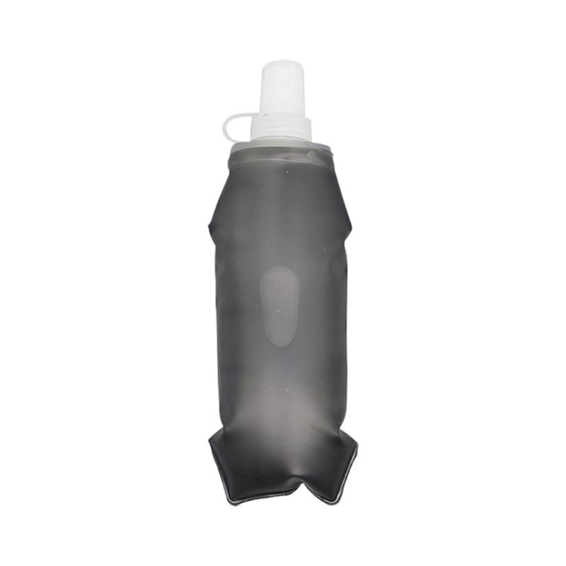 Weiche Flask Laufflaschen Leichtgewicht Handheld Weiche Faltbare Wasserflasche Tragbare Flask für Reisen Wandern Radfahren