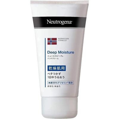 Norwegian Formula Deep Moisture Hand Cream for Dry Skin, Lightly Scented, 75ml