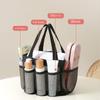 Portable Beach Bag Bathing Bag Foldable Mesh Beach Bag Fitness Swimming Bag Storage Bag Large Capacity Portable Bag