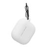 kwmobile earphone case Apple Airpods 4 compatible case - wireless earphones silicon Fall prevention white