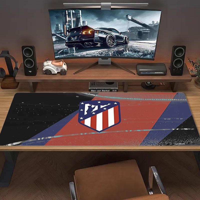 Cuscino con Stampa Atlético de Madrid Tappetino Mouse Grande Antiscivolo per Laptop Tablet Tappetino XXL Tappetino per Mini PC Con bordo bloccato