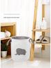 EVA Elephant Laundry Hamper: Foldable Toy & Fabric Storage Bin for Home Use