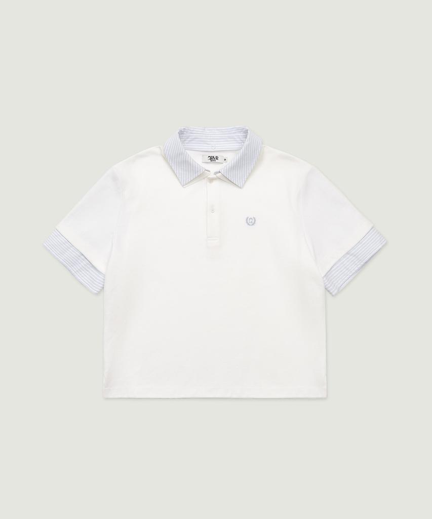 GROVE Poem Pique T-Shirt (White)
