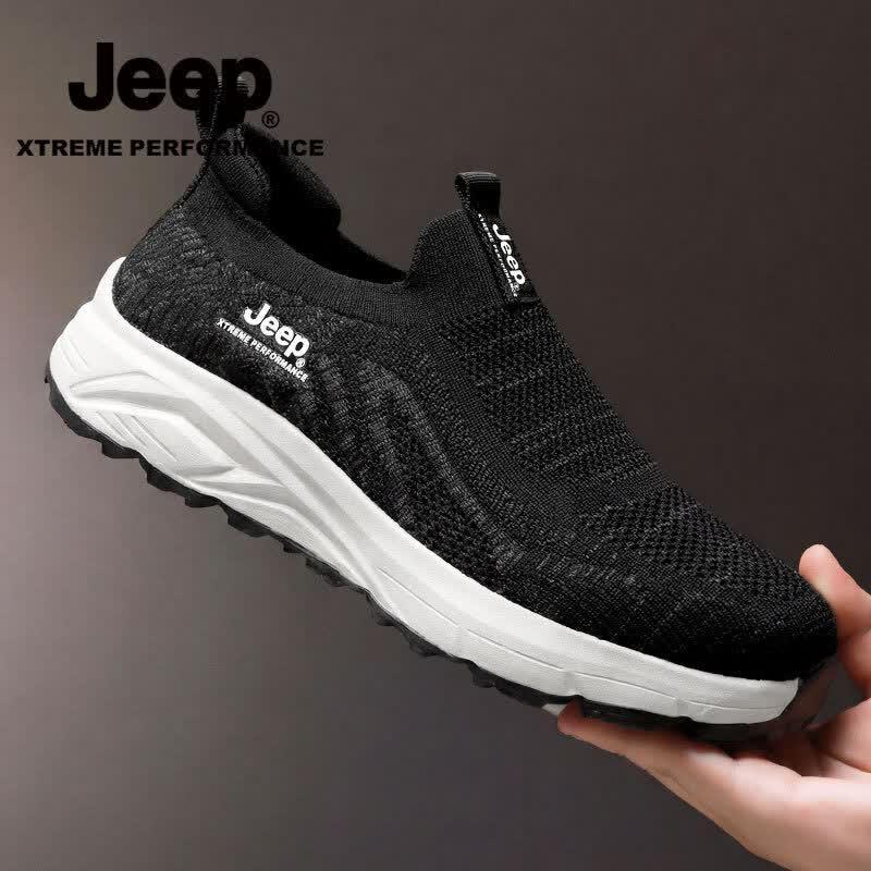 Jeep Men's Breathable Mesh Slip-On Outdoor Shoes