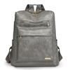 Fashion PU Backpack for Women Large Capacity Fashionable Simple Commuting Women Travel Backpack