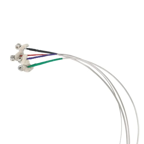 Adjivecct 4-Piece Set of Upright Bass Double Bass Strings, 4/4, 3/4, 1/2, 1/4, 1/8, Size 1, 2Rd, 3Nd, 4St Double Bass Strings