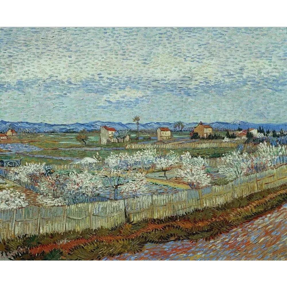 Natural Landscape HD Print Van Gogh Masterpiece Poster Starry Sky Sunflower Canvas Painting Modern Home Decor Wall Art Picture