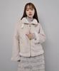 Katharsis Vegan Shearling Jacket (Light Beige)_Free