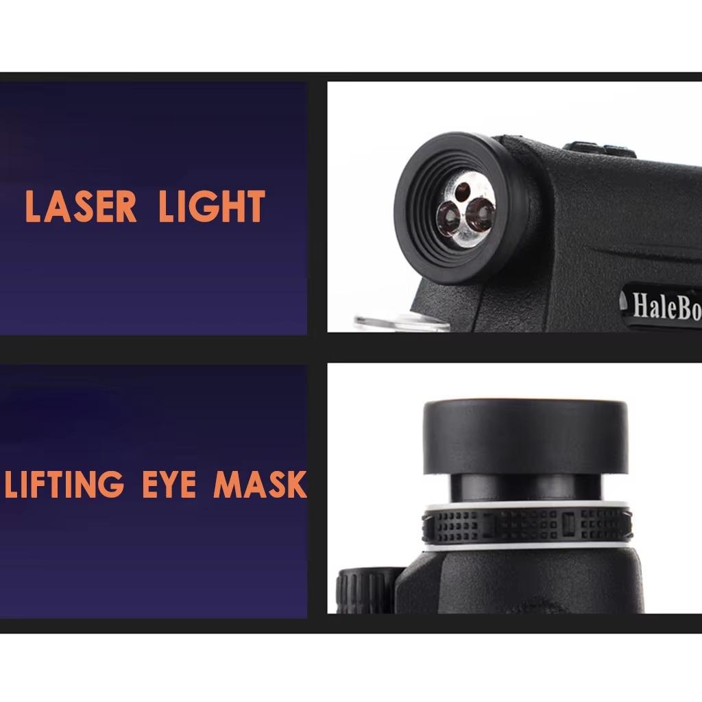 Outdoor Day Night Vision Monocular, Weatherproof Hiking Telescope, Waterproof Optical Scope