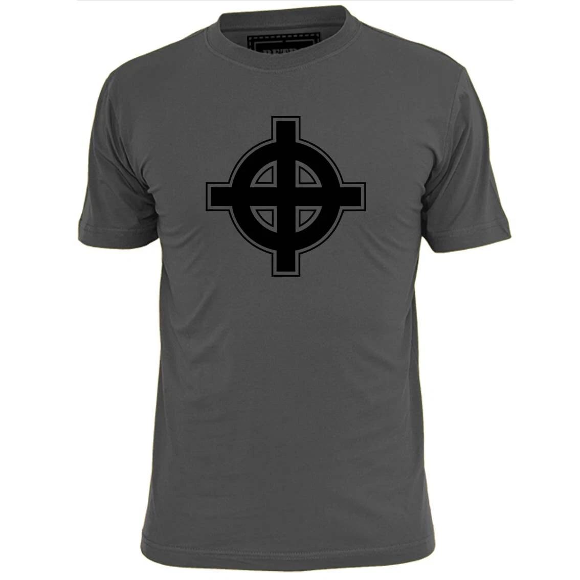Mens Celtic Cross T shirt Celts Ireland S