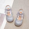 Open-toe Breathable Casual Shoes for Girls, Soft-soled Casual Shoes