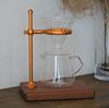 WOOD SHOW Coffee Equipment Coffee Drip Coffee Coffee Server coffee equipment Set Stand, Dripper, (3-piece set)
