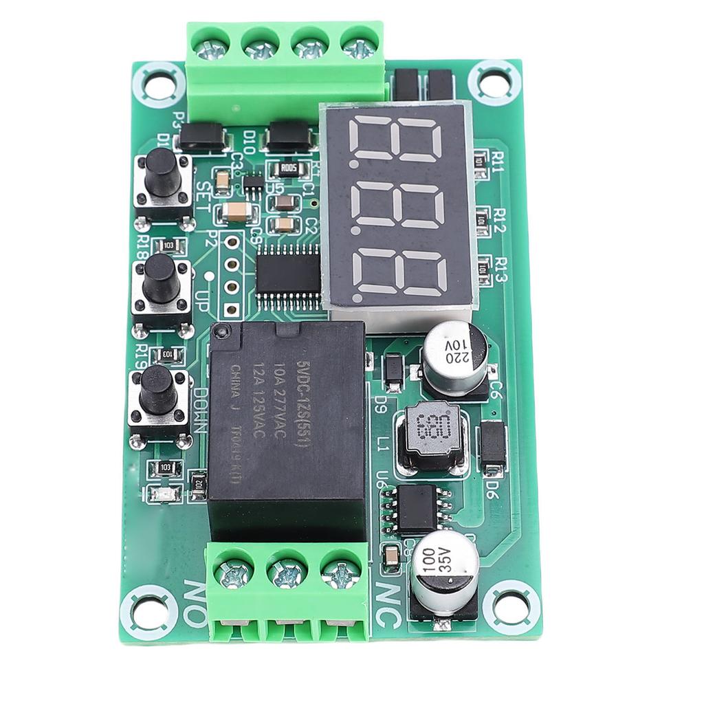 Stromsensor Modul Detektor 0 10A Echtzeit Digitalanzeige Genaues DC Stromerkennungsmodul Relais